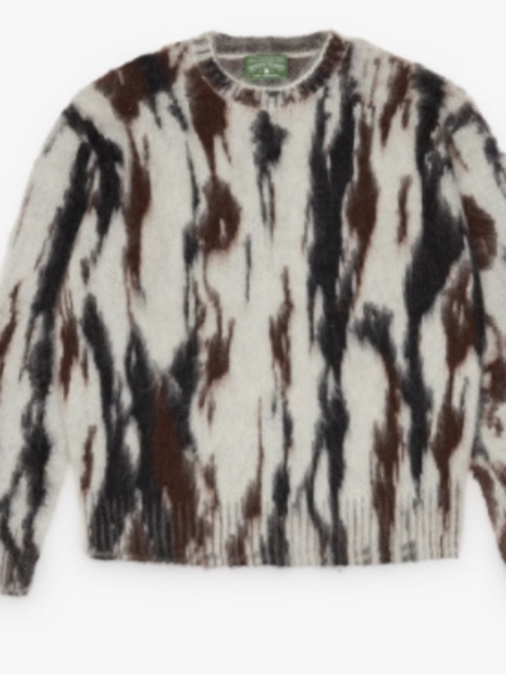 Denim Tears Mohair Camo Sweater sz XXL